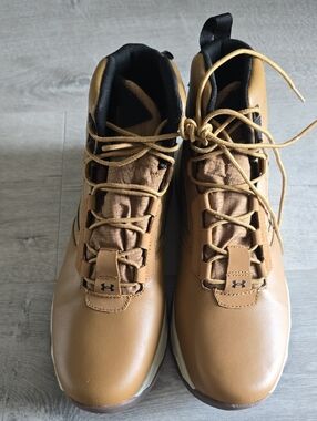 Under Armour Tan Brown Men's Tactical Boots